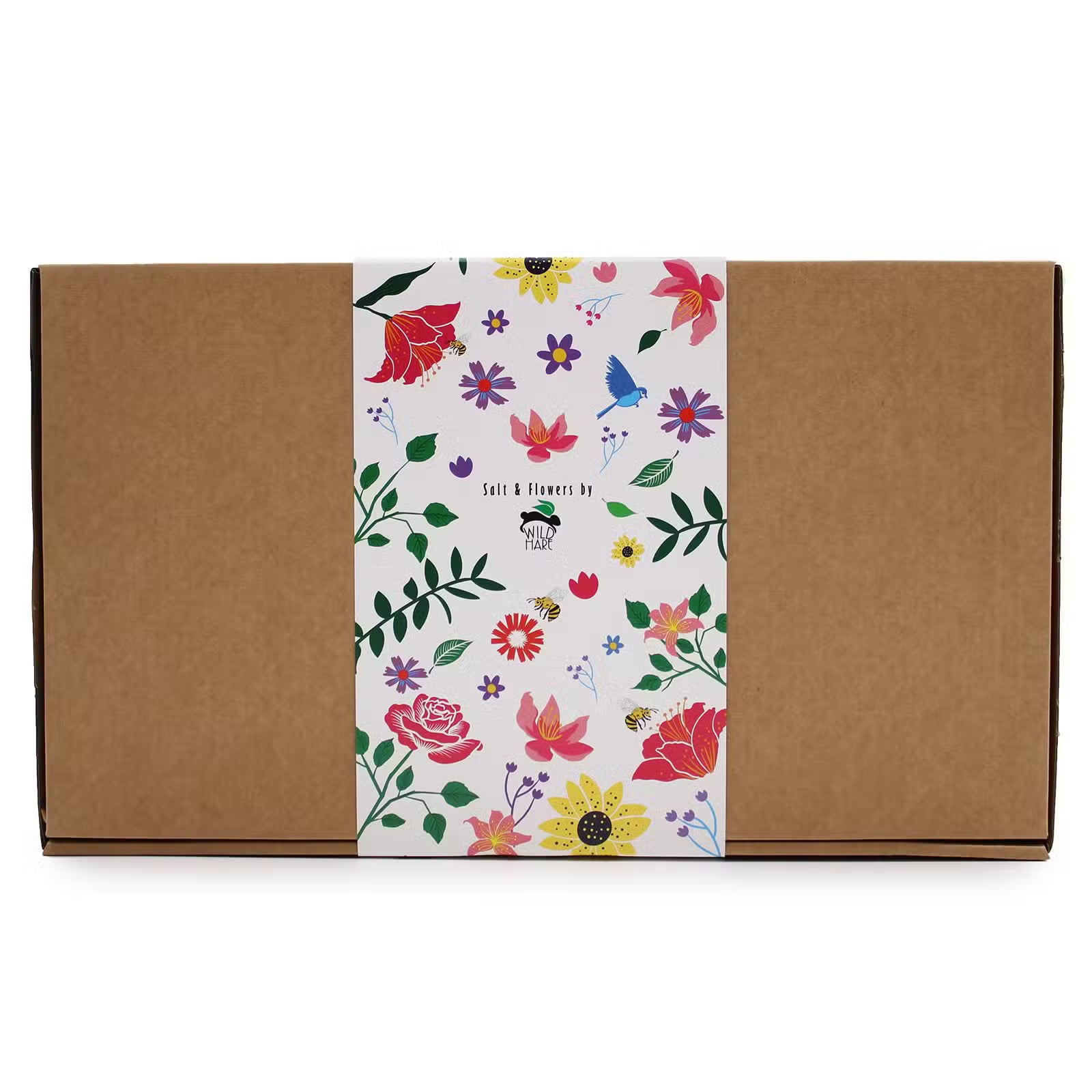 Salt Soak Set - Cold & Flu Soap Flower Gift Boxes