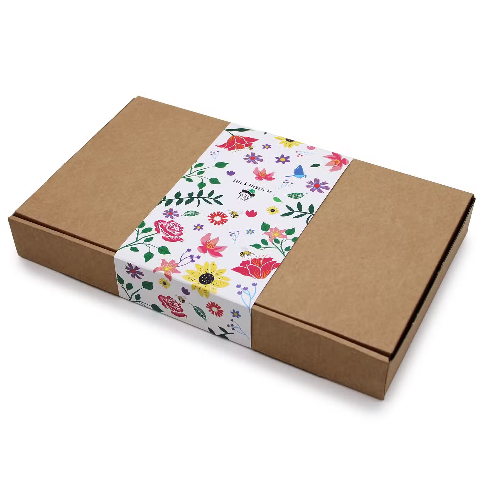 Salt Soak Set - Cold & Flu Soap Flower Gift Boxes