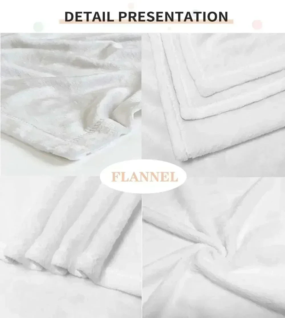 Floral Highland Cow Plush Throw Blanket – Adorable Scottish Coo with Daisy Crown Blanket