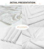 Floral Highland Cow Plush Throw Blanket – Adorable Scottish Coo with Daisy Crown Blanket