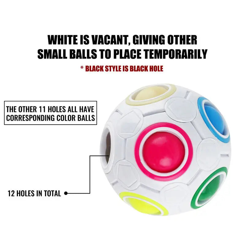 Rainbow Fidget Ball Sensory