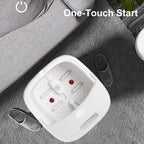 Foldable Electric Foot Spa Massager - Portable Thermostatic Heat & Deep Tissue Massage Tub for Stress Relief and Circulation Foot spa