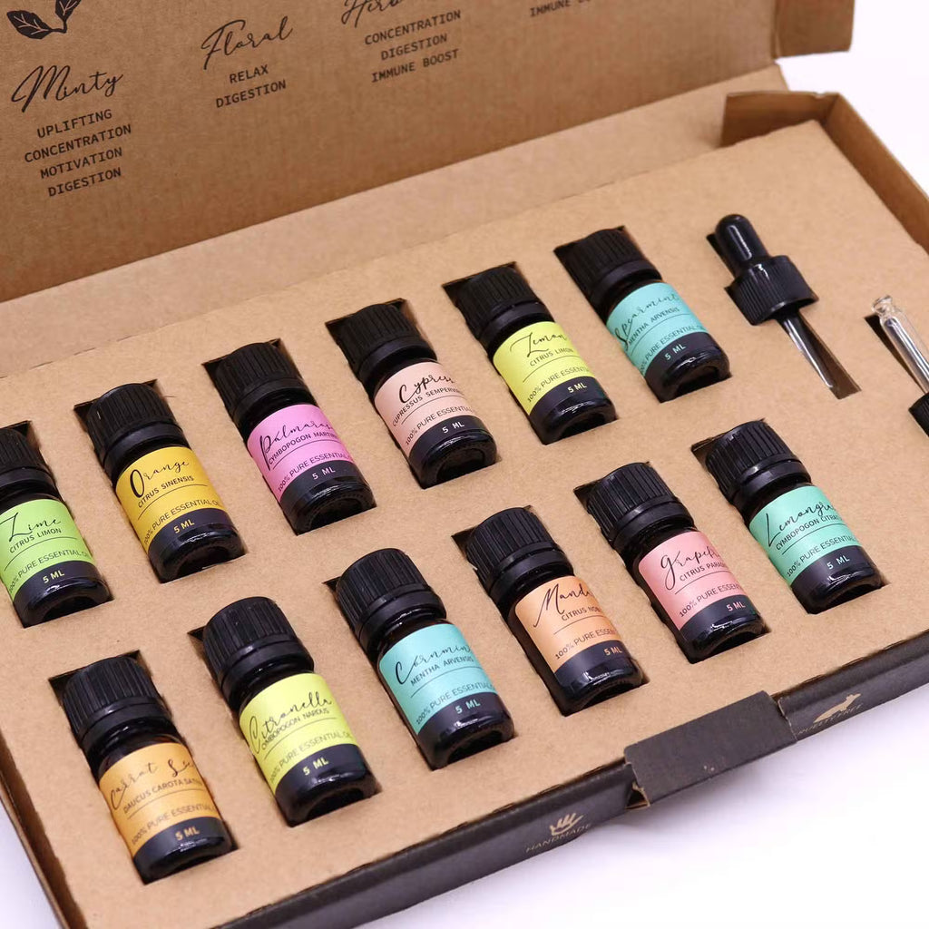 Aromatherapy Essential Oil Set - Summer Essential Oils