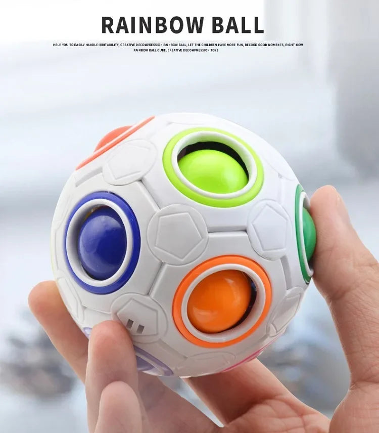 Rainbow Fidget Ball Sensory