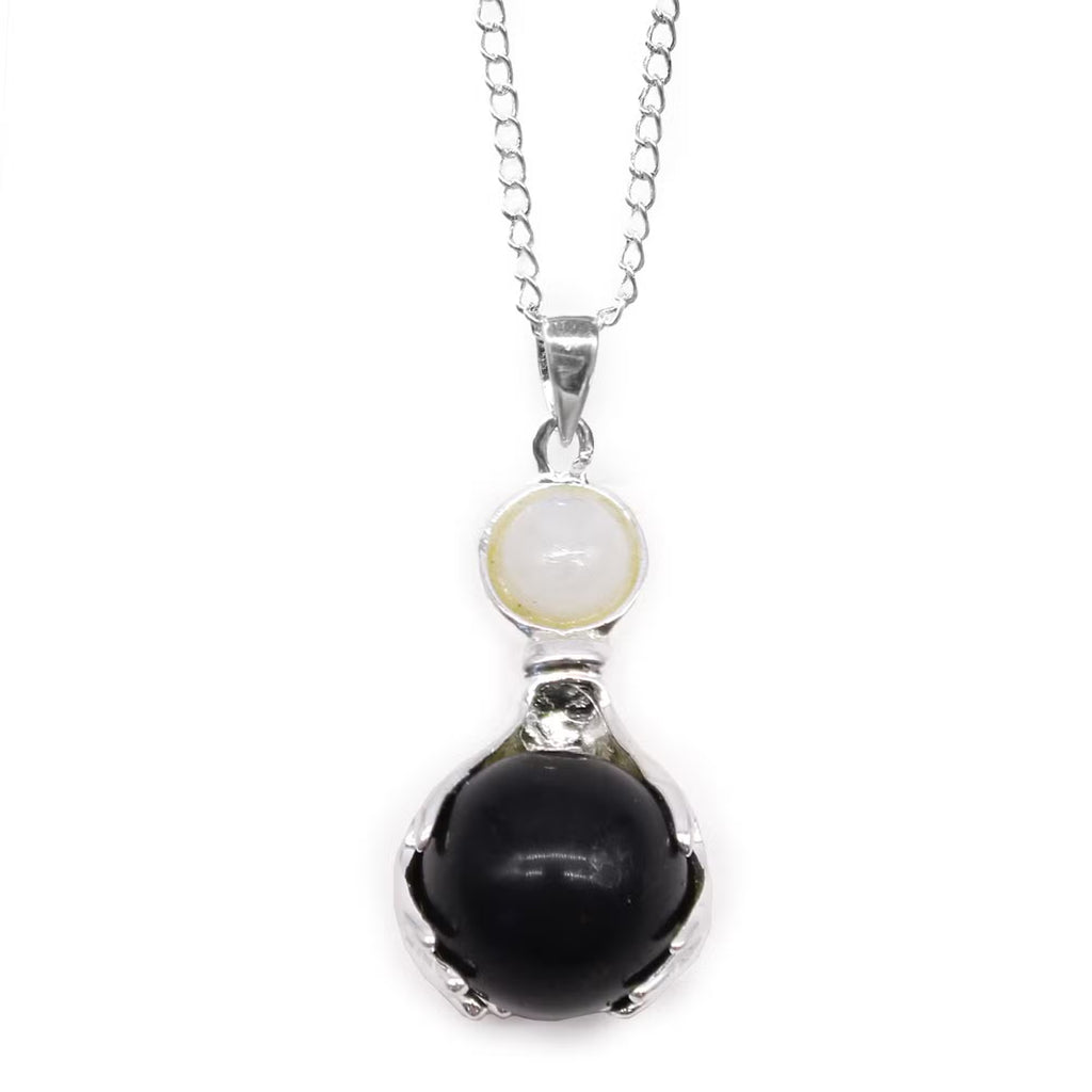 Gemstone Healing Hands Pendants Necklace