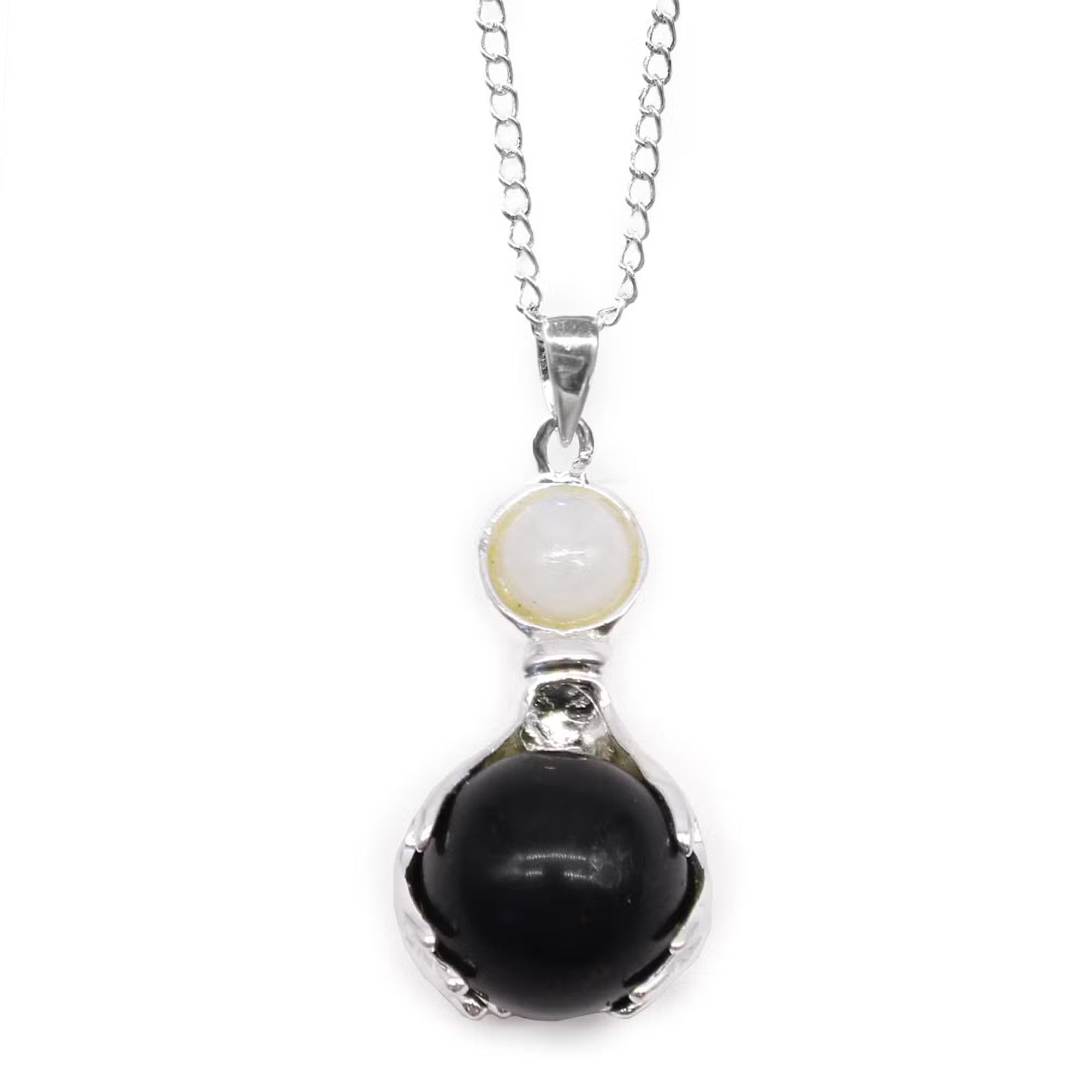 Gemstone Healing Hands Pendants Necklace