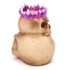 Tea Light Candle Holder - Elements Baby Dragon Crystal Skull Cave Tea light holder