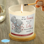 Personalised Me to You Love Scented Candle Jar Candle
