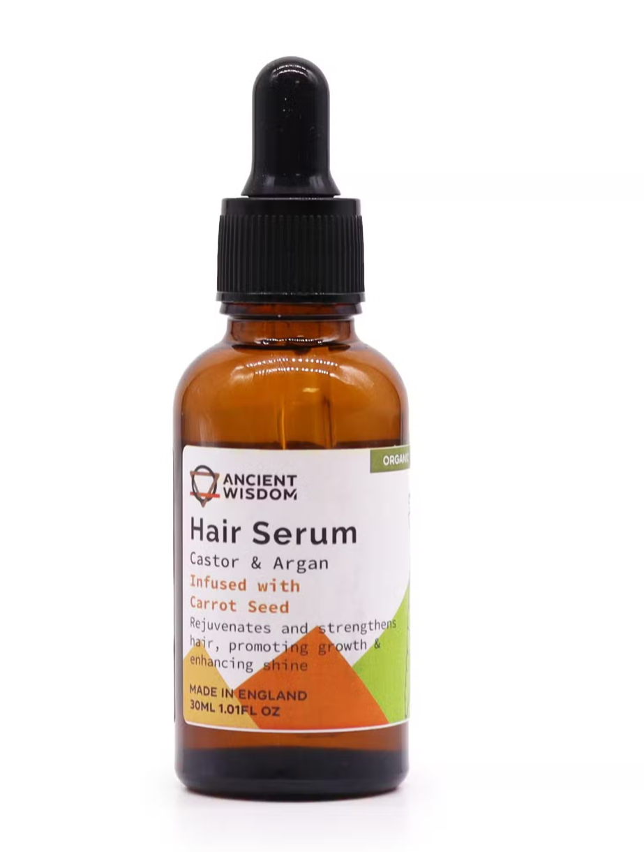 Organic Hair Serum 30ml - Carrot Seed Organic Hair Serums