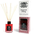 120ml Reed Diffuser - Pomegranate & Nutmeg Home Fragrance Reed Diffusers - 120ml