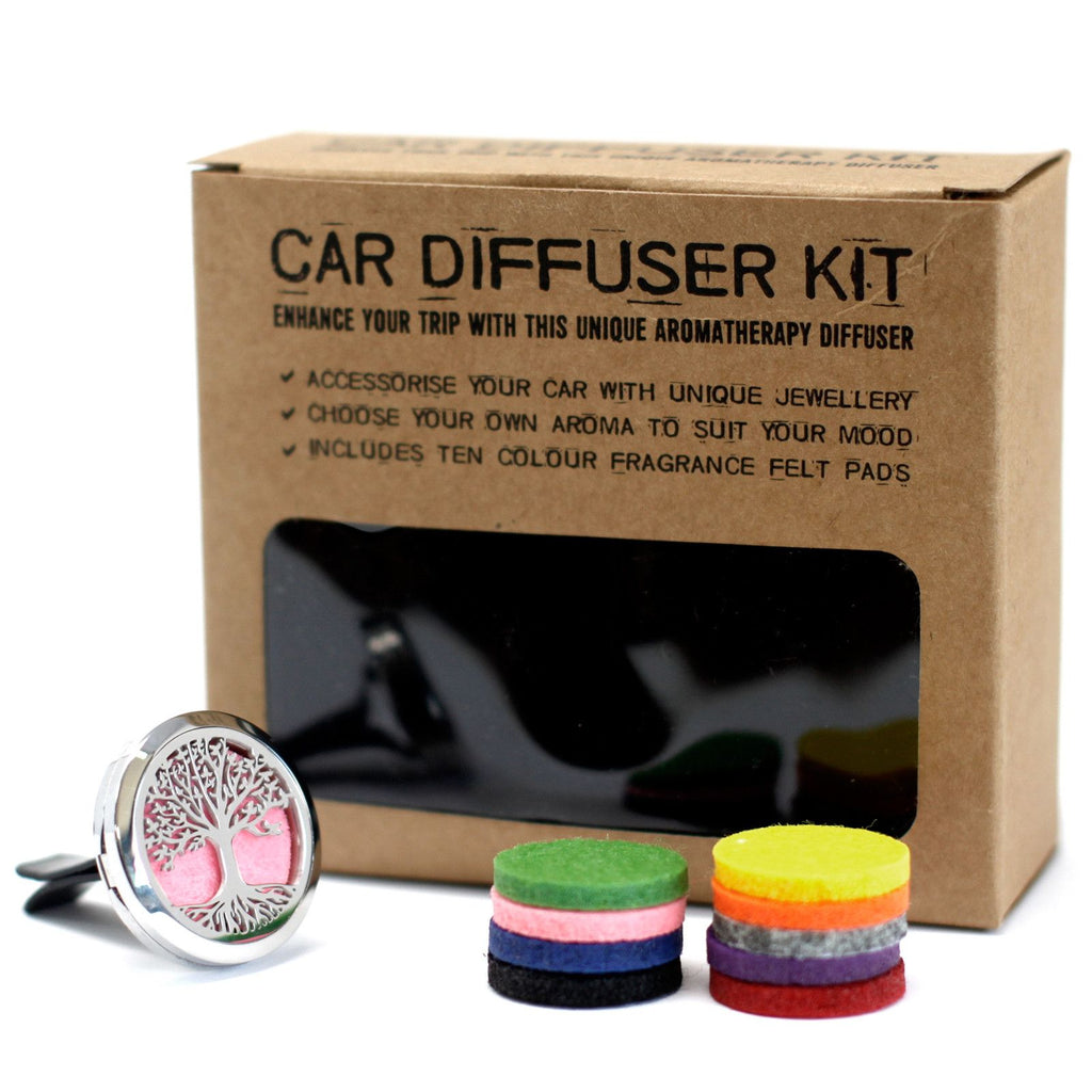 Car Diffuser Kit - Tree of Life - 30mm Aromatherapy Car Diffuser Kit