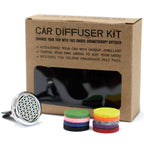 Car Diffuser Kit - Flower of Life - 30mm Aromatherapy Car Diffuser Kit