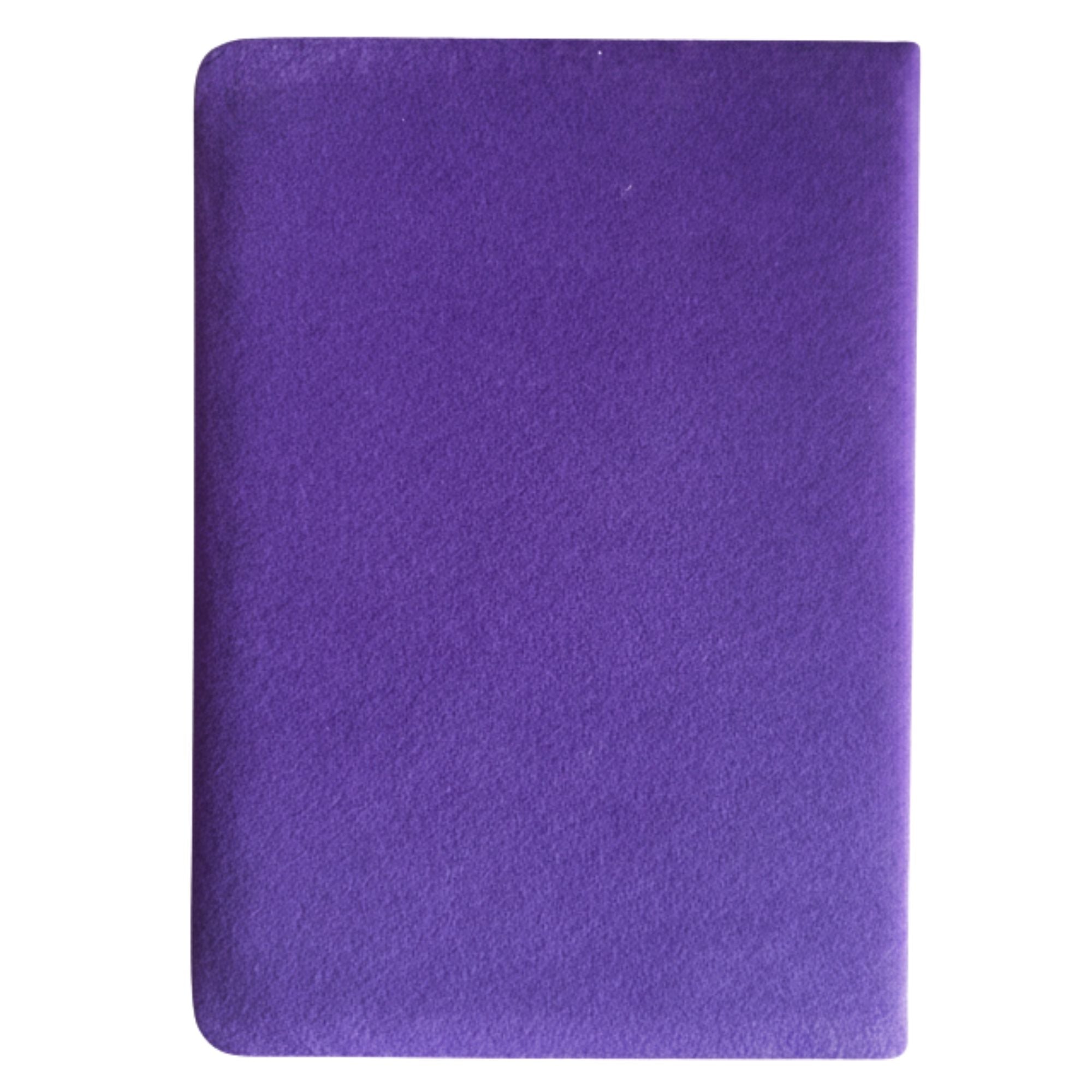 Purple Velvet Notebook - 80 pages - Create Magic Wellness & Gratitude Notebooks