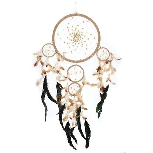 Bali Dreamcatchers - XLarge Round - Cream/Coffee/Choc Bali Dreamcatchers