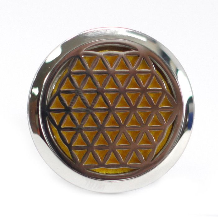 Car Diffuser Kit - Flower of Life - 30mm Aromatherapy Car Diffuser Kit