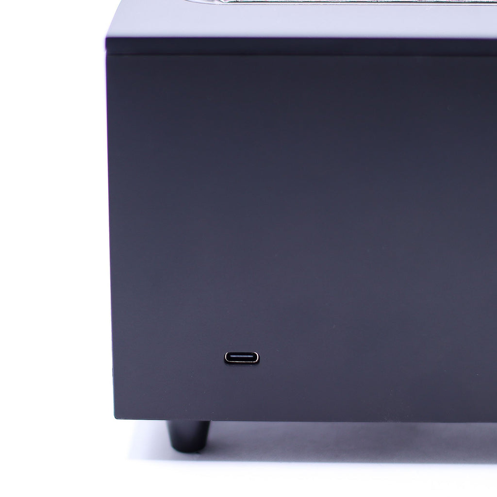 Flame Effect Aroma Diffuser with Birdsound - Black USB - Colour Change Aroma Diffusers