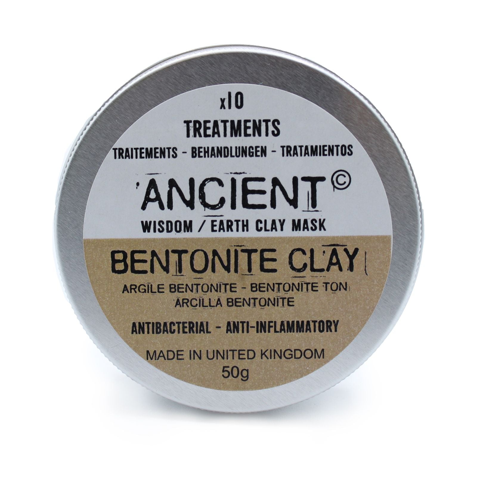 Bentonite Clay 50g Clay Face Masks