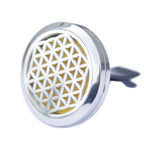 Car Diffuser Kit - Flower of Life - 30mm Aromatherapy Car Diffuser Kit