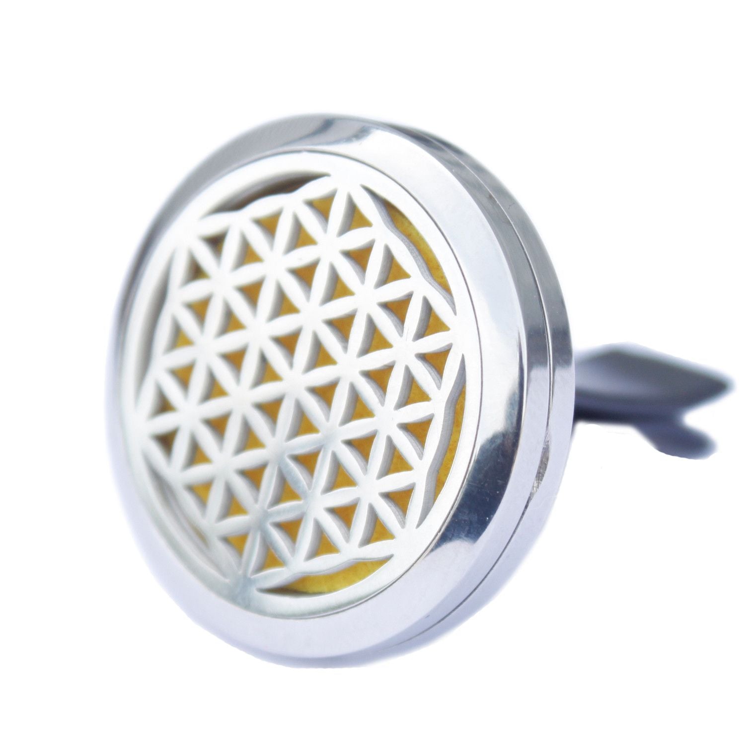 Car Diffuser Kit - Flower of Life - 30mm Aromatherapy Car Diffuser Kit