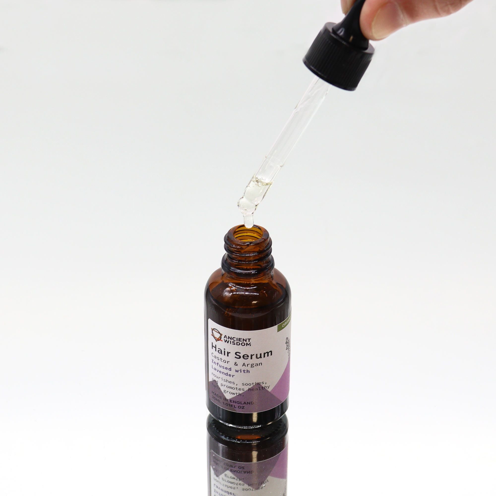 Organic Hair Serum 30ml - Lavender Organic Hair Serums