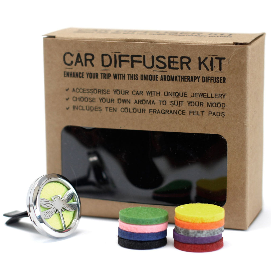 Car Diffuser Kit - Dragonfly - 30mm Aromatherapy Car Diffuser Kit