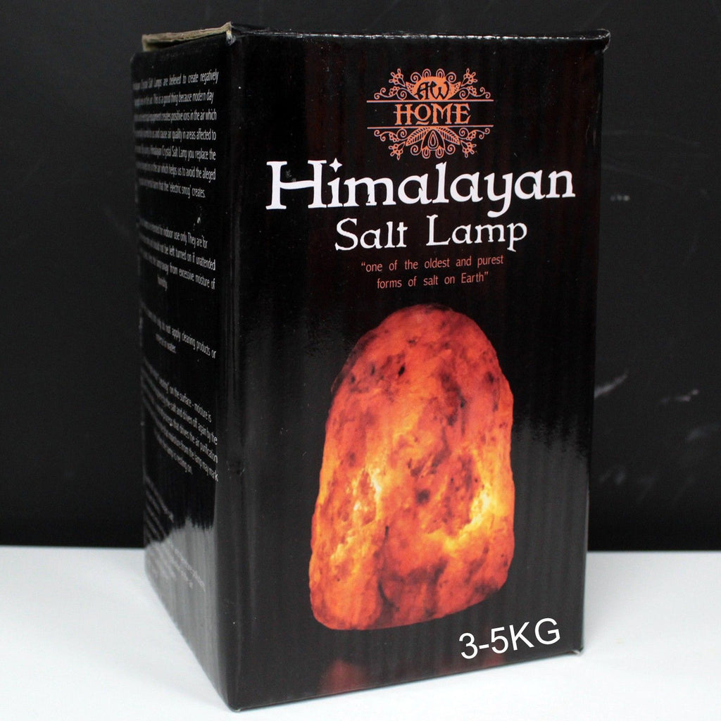 Quality Natural Salt Lamp - & Base apx 3-5kg Quality Himalayan Salt Lamps