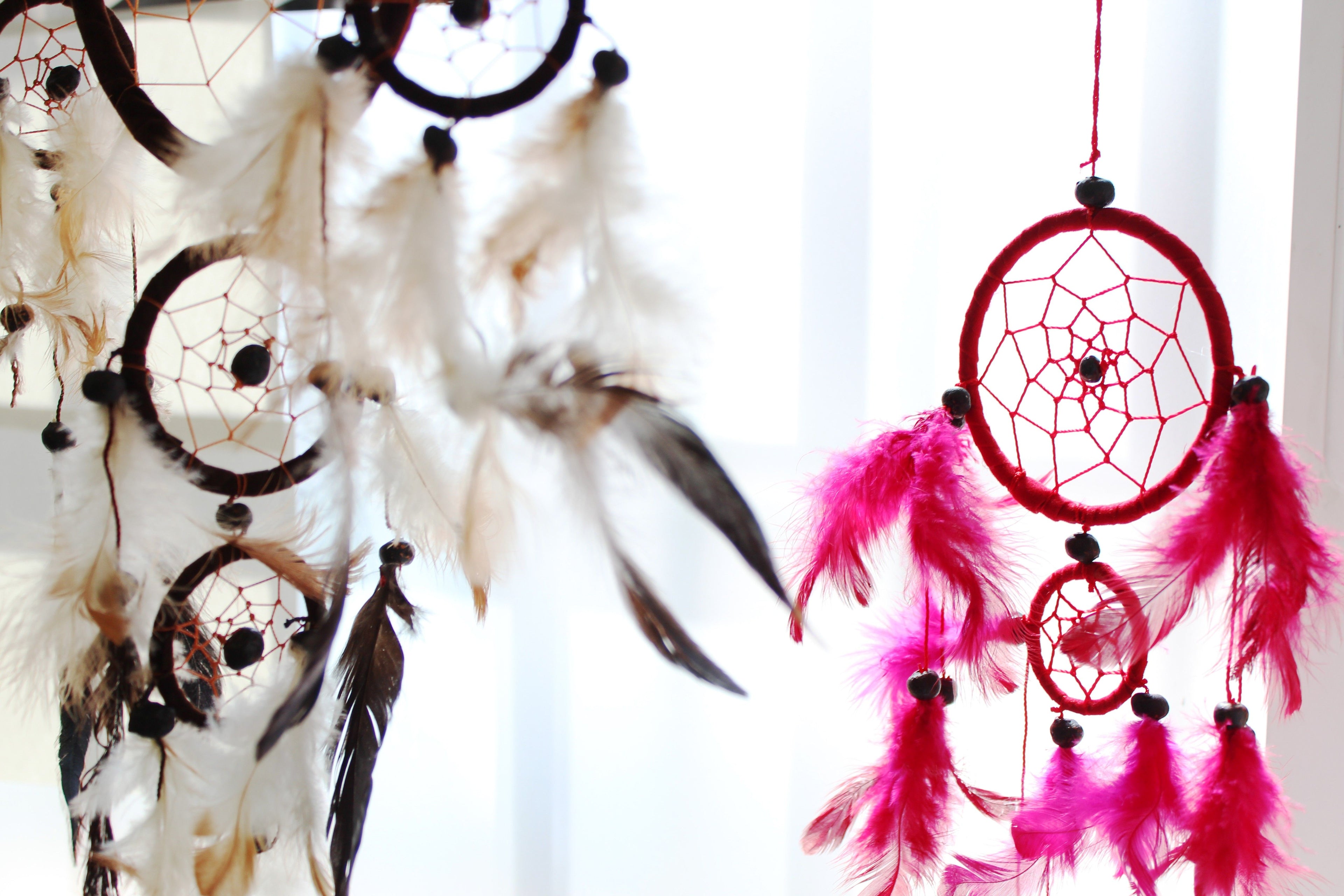 Bali Dreamcatcher Medium Round Rainbow Bali Dreamcatchers