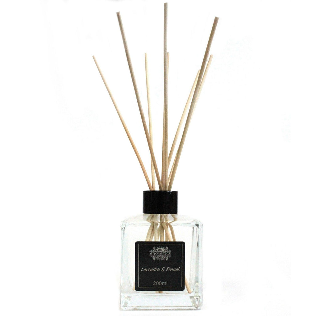 200ml Lavender & Fennel Essential Oil Reed Diffuser Pure Essential Oils Reed Diffusers - 200ml