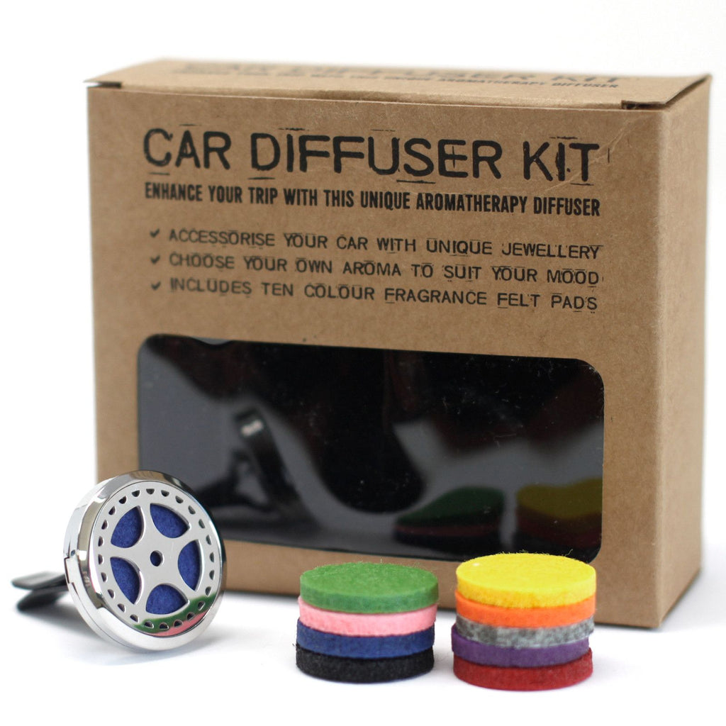 Car Diffuser Kit - Auto Wheel - 30mm Aromatherapy Car Diffuser Kit