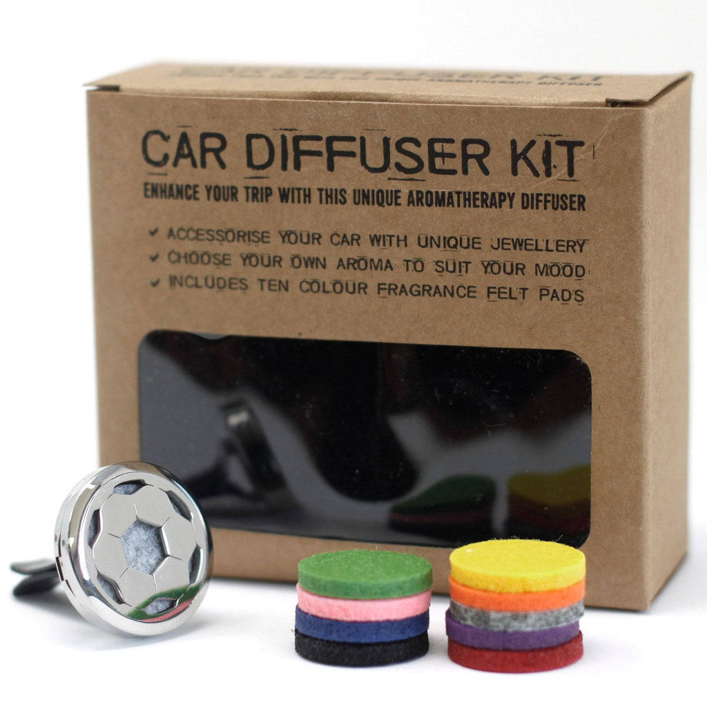 Car Diffuser Kit - Football - 30mm Aromatherapy Car Diffuser Kit