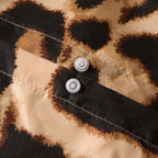 Leopard Print Duvet Cover Set - Natural Bedding