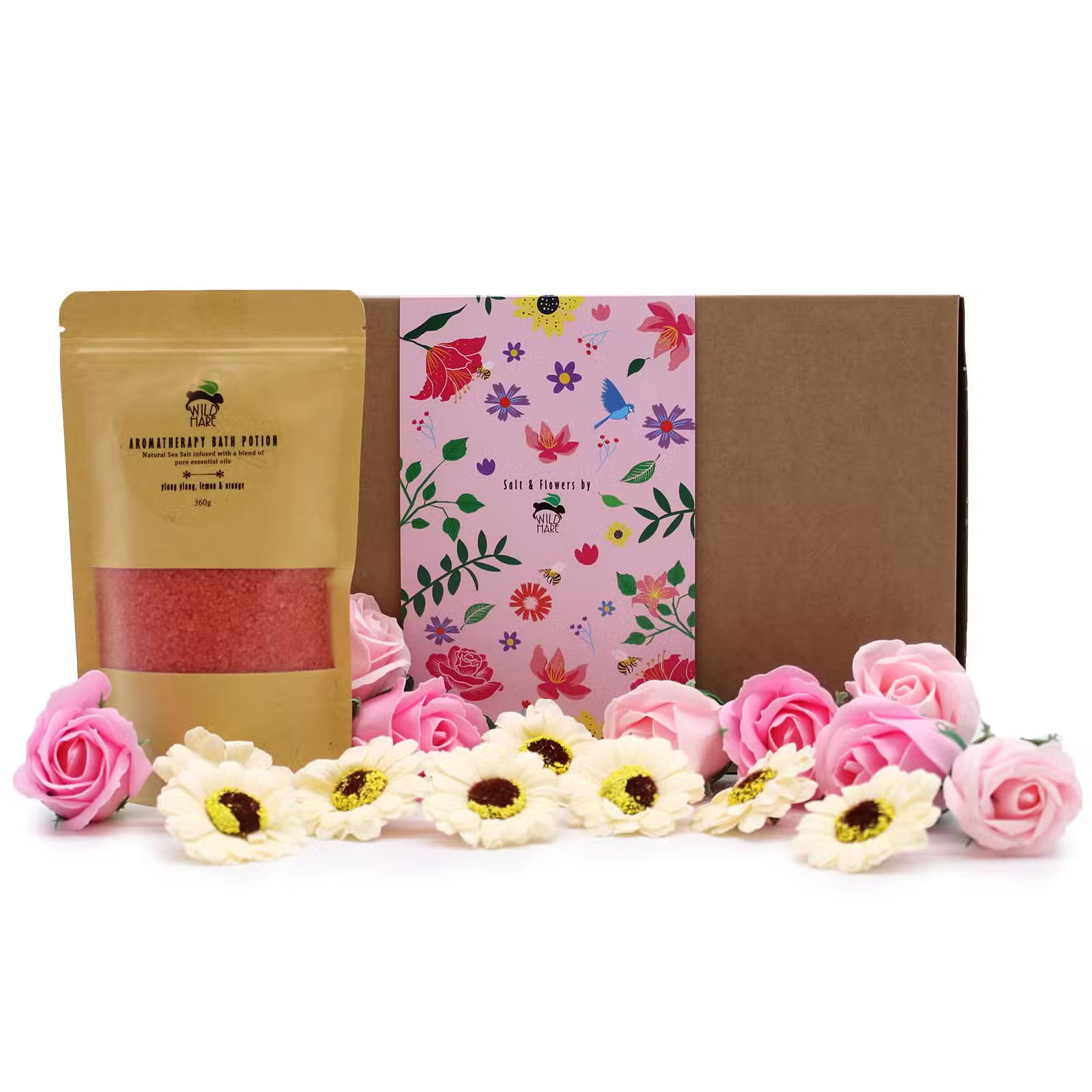 Salt Soak Set - Passion Soap Flower Gift Boxes