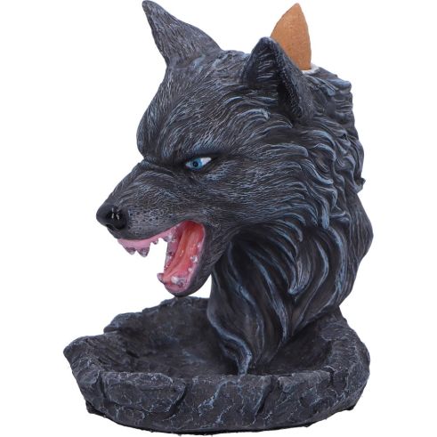 Dark Wolf Backflow Incense Burner 11.5cm Incense burner