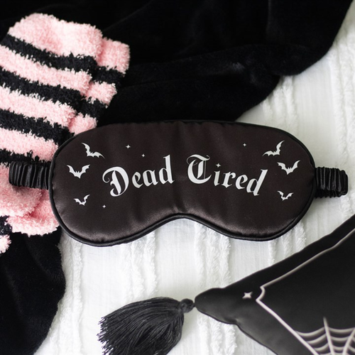 Dead Tired Satin Sleep Mask Sleep mask