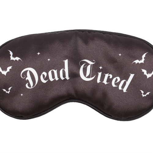 Dead Tired Satin Sleep Mask Sleep mask