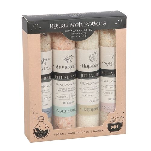 Herbal Ritual Bath Salt Gift Set Bath salts