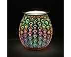 3D Geometric Light Up Electric Oil Burner Oil burner lamp
