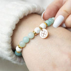 Abundance Amazonite Crystal Essential Oil Bracelet Bracelet