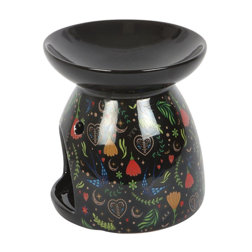 Midnight Bloom Print Oil Burner Oil burner