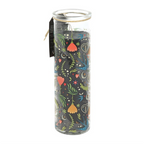 Midnight Bloom Print French Tulip Tube Candle Candle