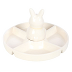 Bunny Chip & Dip Snack Dish Dish