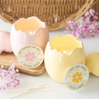 Egg Shaped Candles - 2 Fragrances Candle