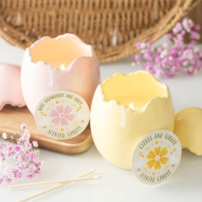 Egg Shaped Candles - 2 Fragrances Candle