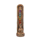 Bronzed Buddha Ascending Chakras Incense Burner 23.5cm Incense burner