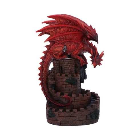 Crimson Keep Red Dragon Backflow Incense Burner 22cm Backflow burner